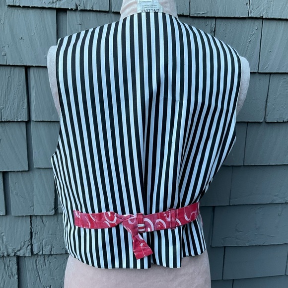 Encore Silkscapes Vintage colorful hand painted dog vest Medium - Picture 5 of 15